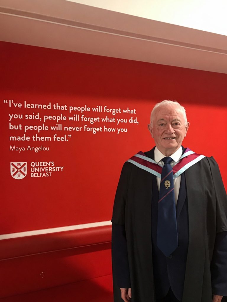 Wesley James Sterling Awarded Doctor of Health Sciences (Honoris Causa) in Clinical Education and Practice